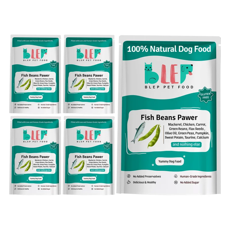 Blep Natural Dog Food - Fish Beans Pawer