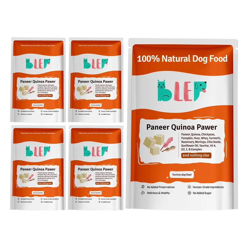 Blep Natural Dog Food - Paneer Quinoa Pawer