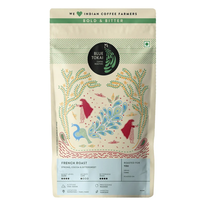 Blue Tokai French Roast Dark Ground Coffee