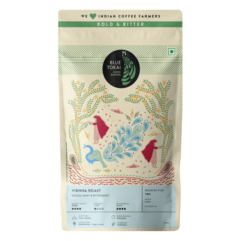 Blue Tokai Vienna Roast Coarse Grind Coffee