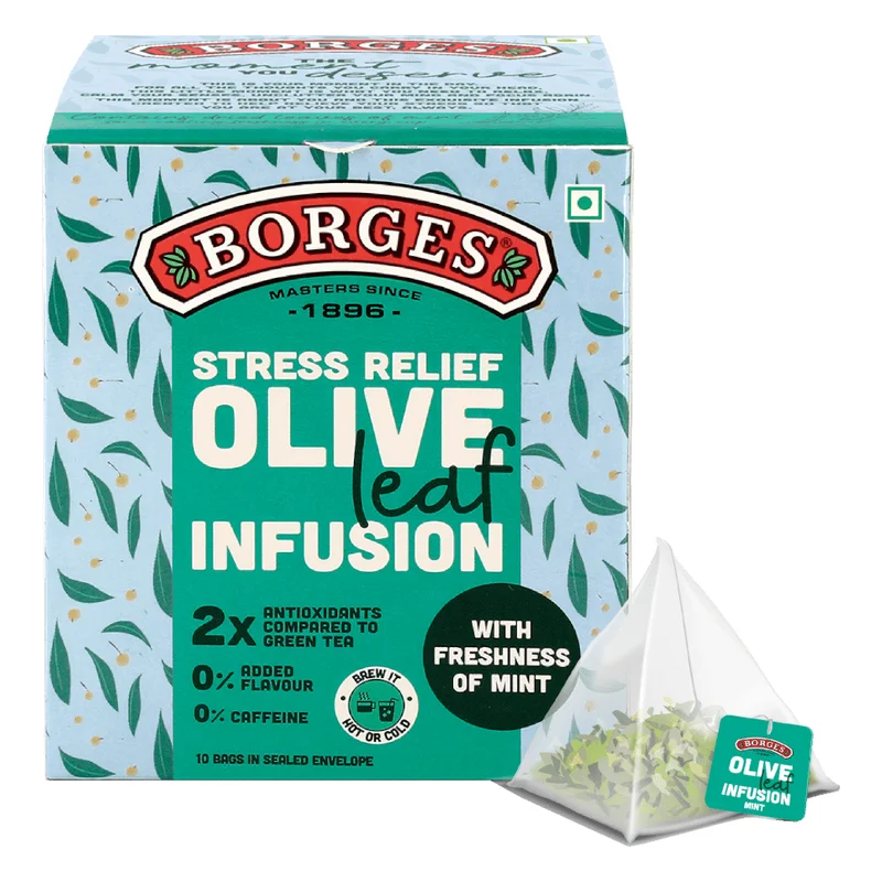 Borges Olive Leaf Infusion - Olive & Mint