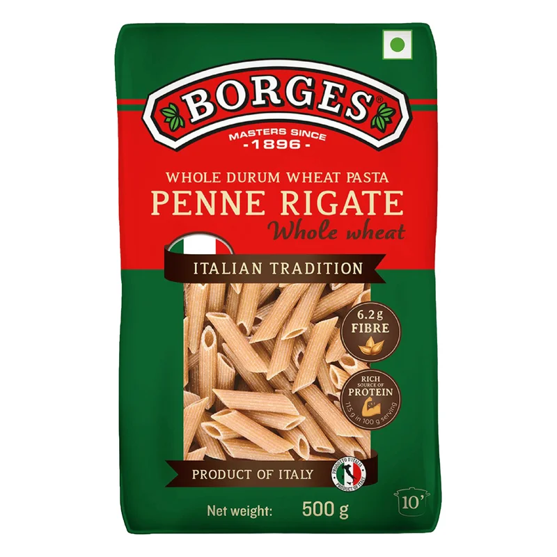 Borges Whole Wheat Penne Pasta