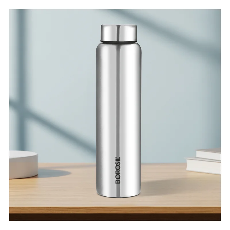 Borosil Aquaslim Stainless Steel Water Bottle
