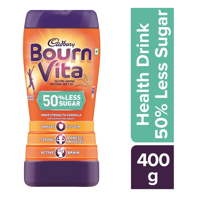 Bournvita 50% Less Sugar Health Drink