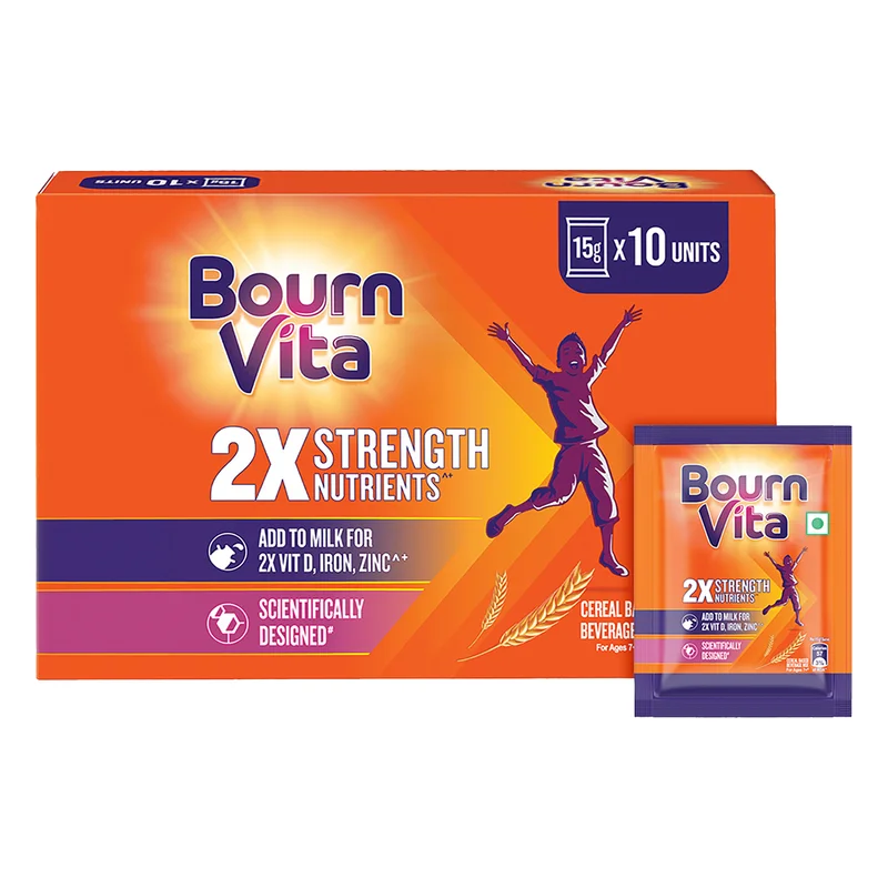Bournvita Chocolate Health Drink Sachets