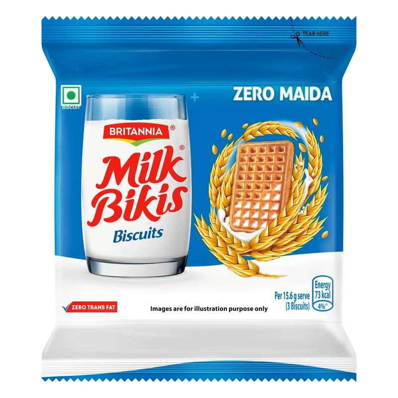 Britannia Milk Bikis Biscuits