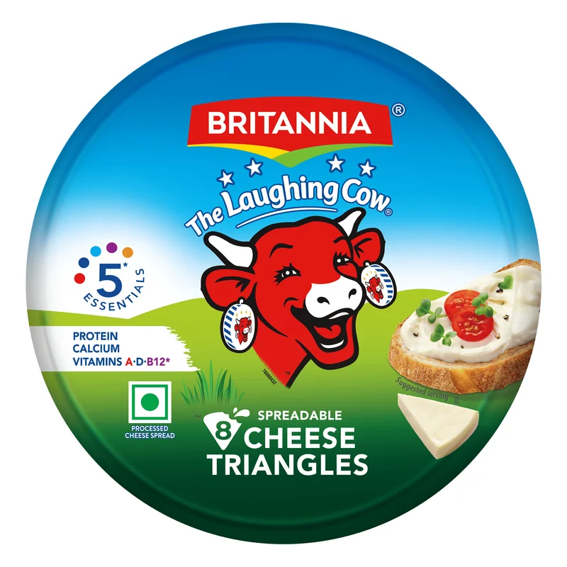 Britannia The Laughing Cow Cheese Triangles