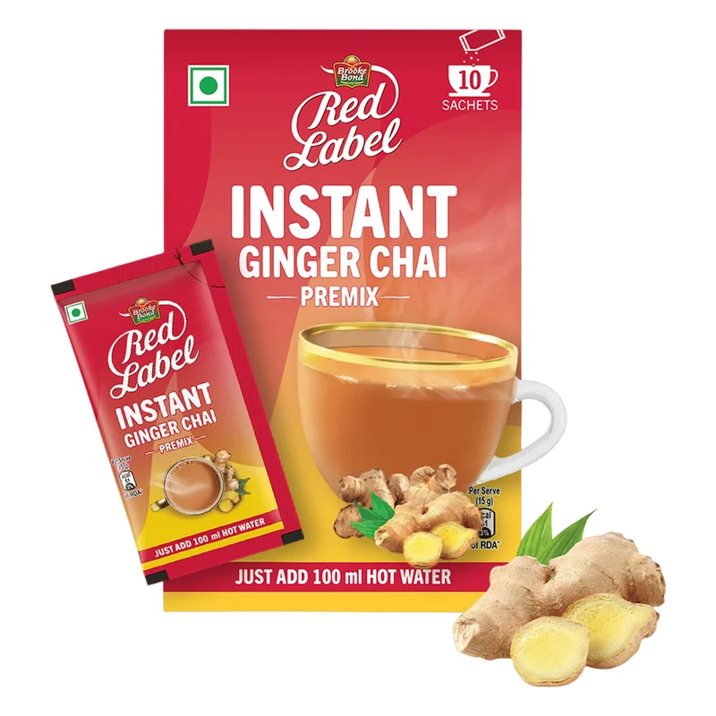 Brooke Bond Red Label Instant Ginger Chai Premix