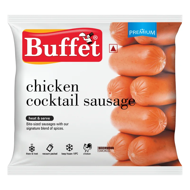 Buffet Beechwood Smoked Chicken Cocktail Sausages