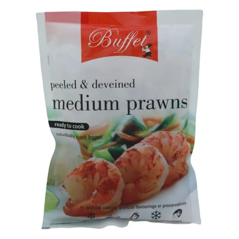 Buffet Peeled & Deveined Medium Prawns