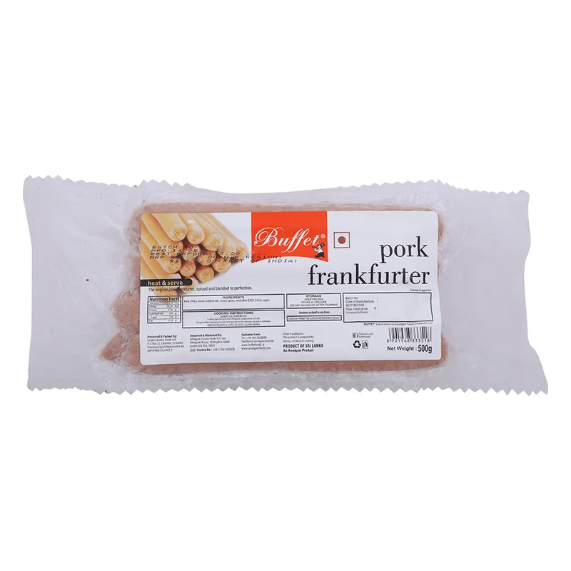 Buffet Pork Frankfurter - Heat & Serve