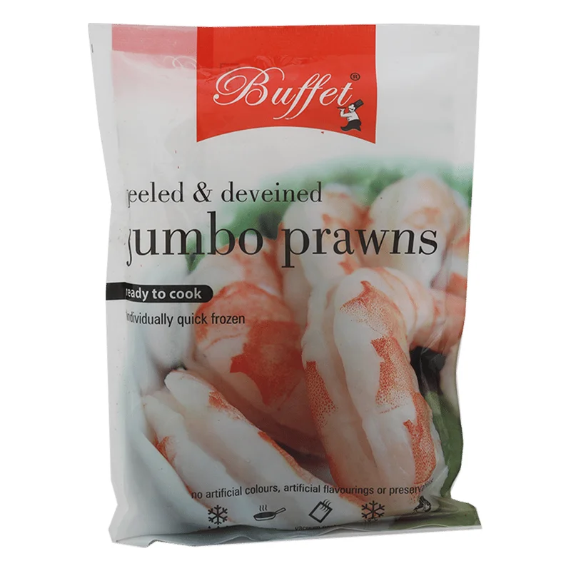 Buffet Ready To Cook Jumbo Prawns - Peeled & Deveined