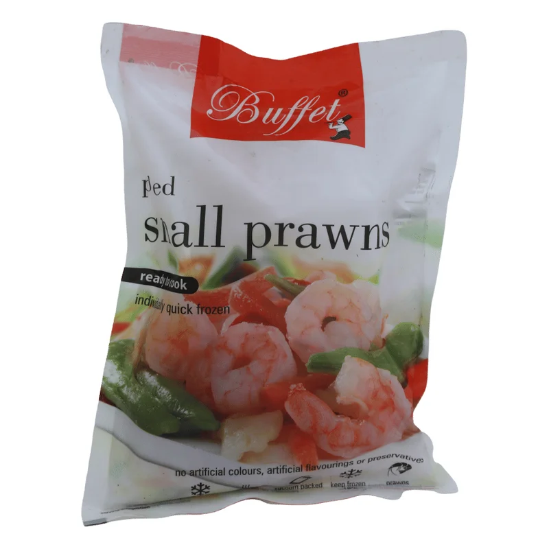 Buffet Ready To Cook Small Prawns - Peeled & Deveined