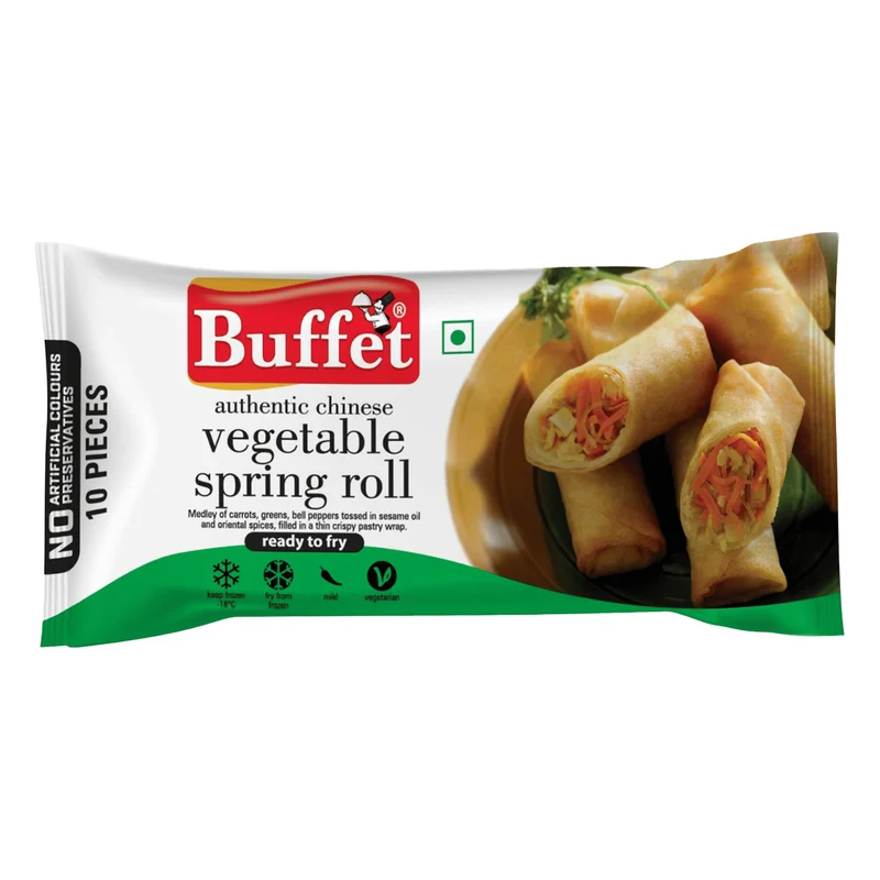 Buffet Vegetable Spring Rolls