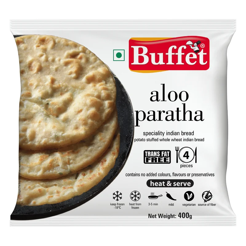Buffet Whole Wheat Aloo Paratha