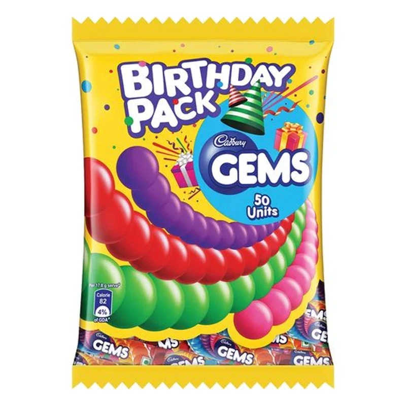 Cadbury Gems Birthday Pack