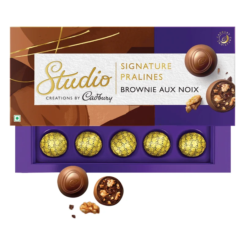 Cadbury Studio Brownie Aux Noix Pralines