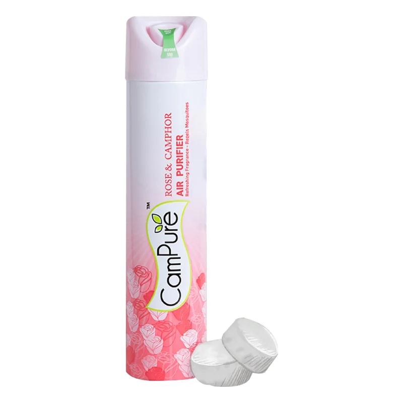CamPure Camphor Air Freshener Spray - Rose
