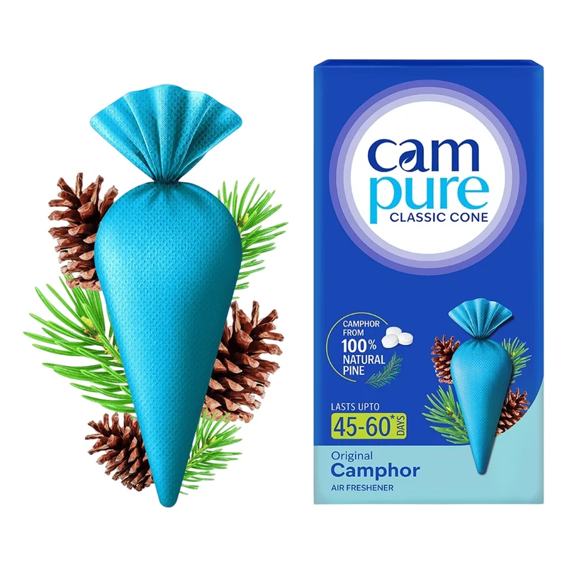CamPure Classic Camphor Cone Air Freshener - Original