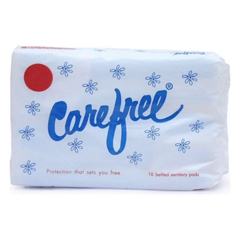 Carefree Belted Sanitary Pads - Regular