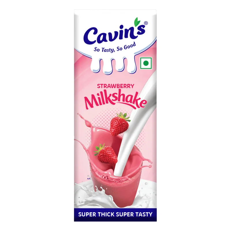 Cavin's Strawberry Milkshake