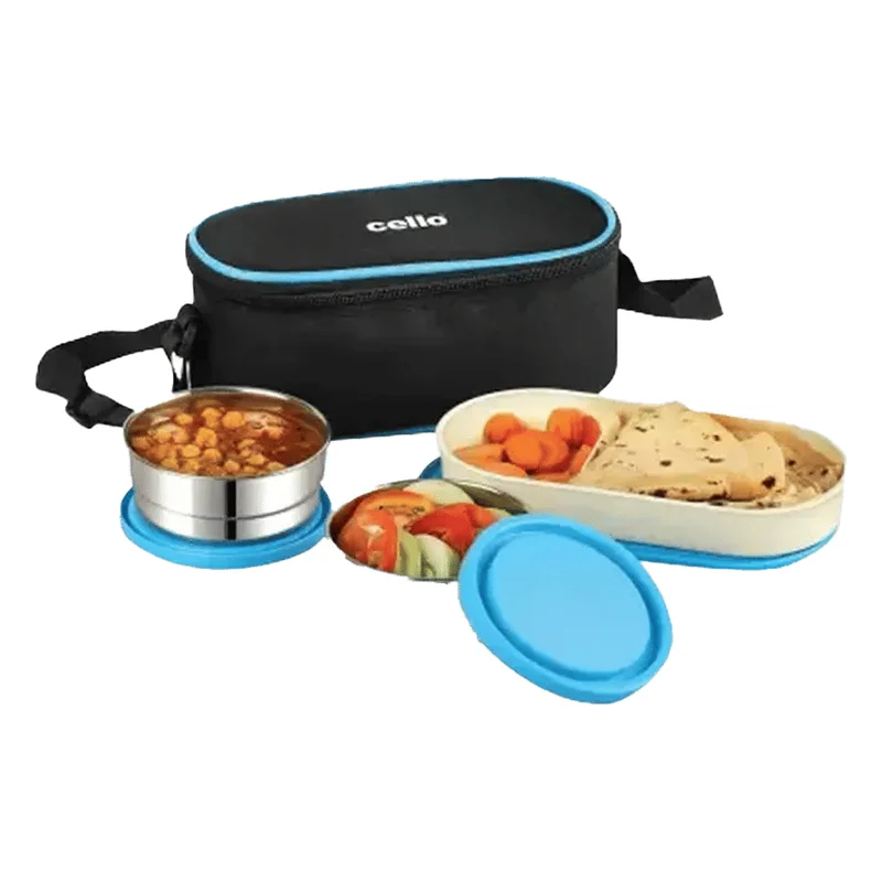 Cello Exe Stainless Steel Lunch Box