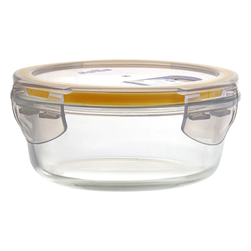 Cello Fit & Fresh Round Glass Lunch Box