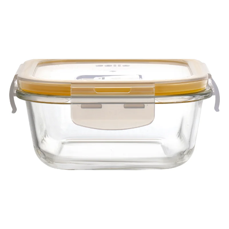 Cello Fit & Fresh Square Glass Lunch Box