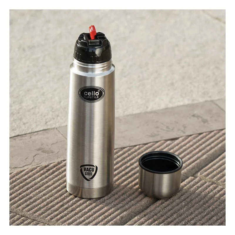 Cello Flipstyle Thermosteel Flask