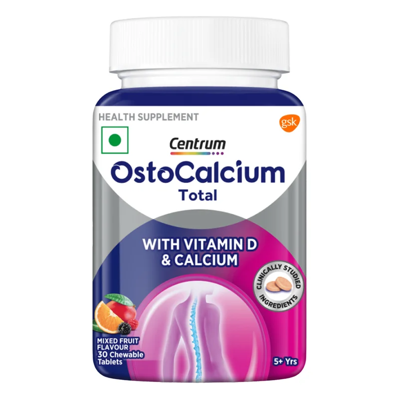 Centrum OstoCalcium Total Vitamin D & Calcium Chewable Tablets