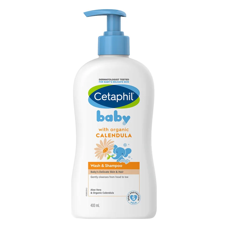 Cetaphil Baby Wash & Shampoo With Organic Calendula