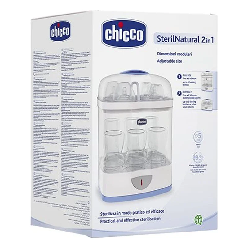 Chicco 2-in-1 Steriliser for 6 Bottles