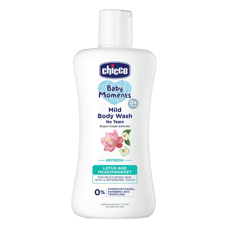 Chicco Baby Moments Mild Body Wash - Refresh