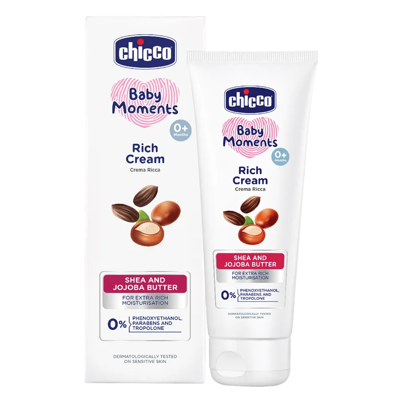 Chicco Baby Moments Rich Cream - Shea & Jojoba