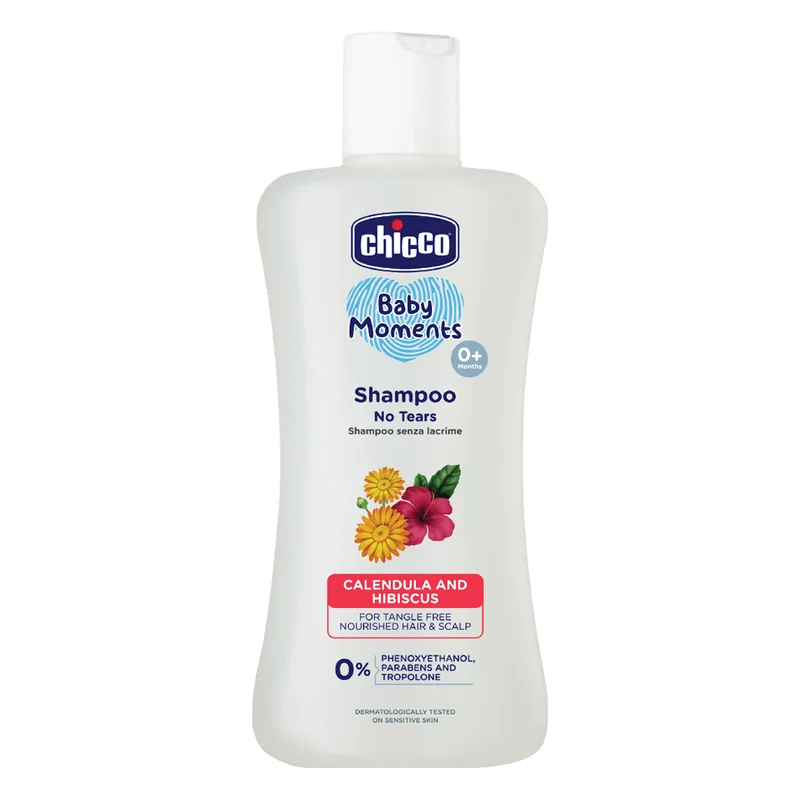 Chicco Baby Moments Shampoo - Calendula & Hibiscus