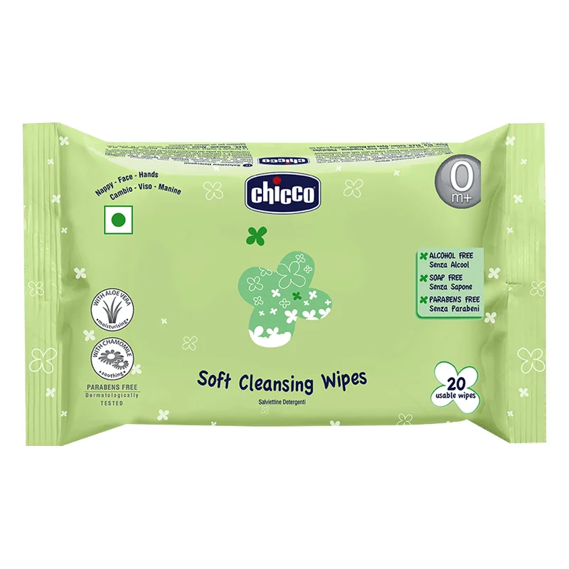 Chicco Baby Moments Soft Cleansing Wipes