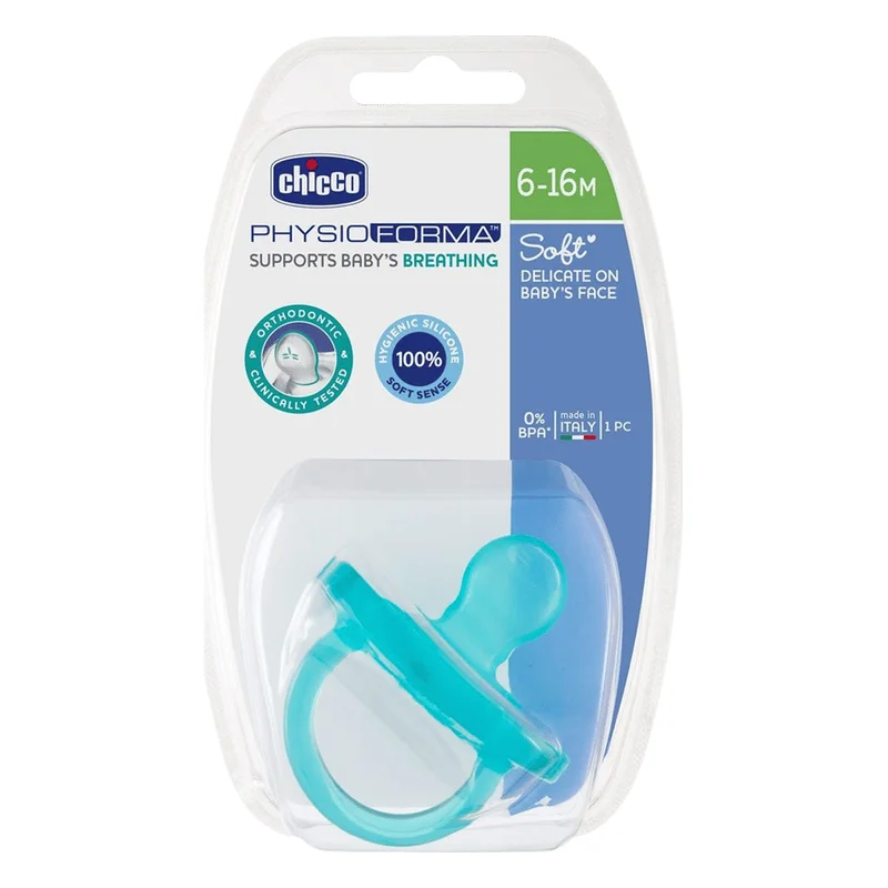 Chicco Physio Soft Silicone Soother 6-16m