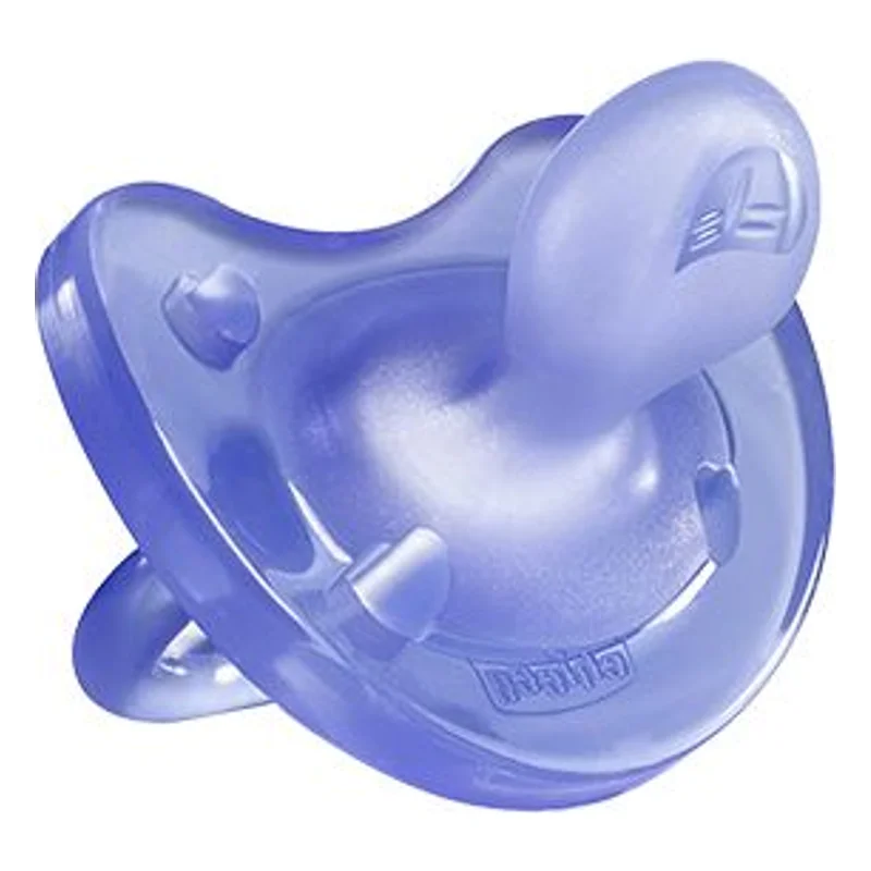 Chicco Soft Silicone Soother 0-6m - Purple