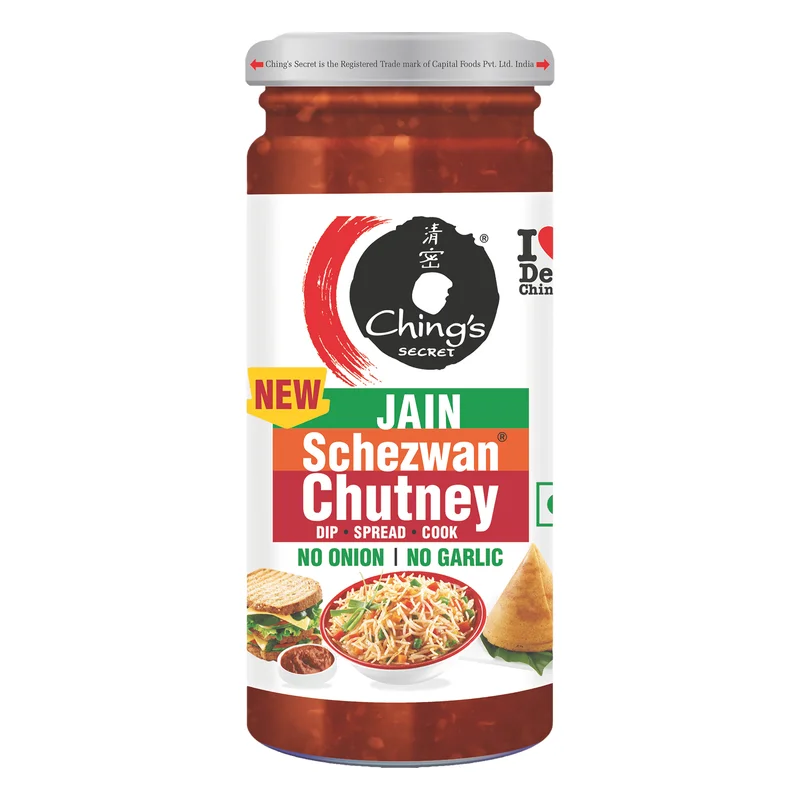 Ching's Secret Jain Schezwan Chutney - No Onion & Garlic