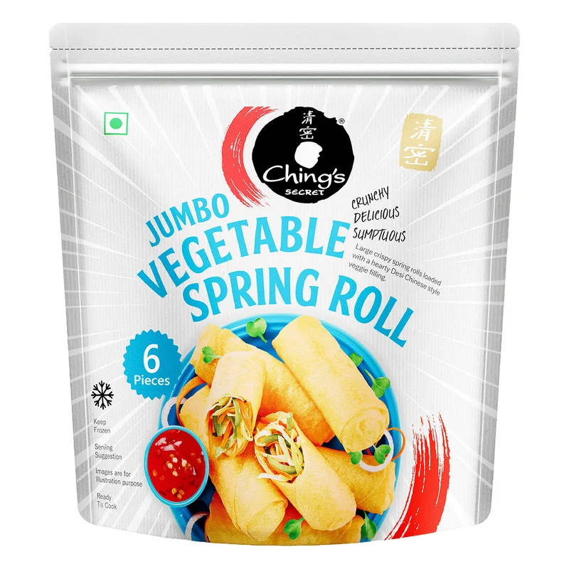 Ching's Secret Jumbo Vegetable Spring Rolls