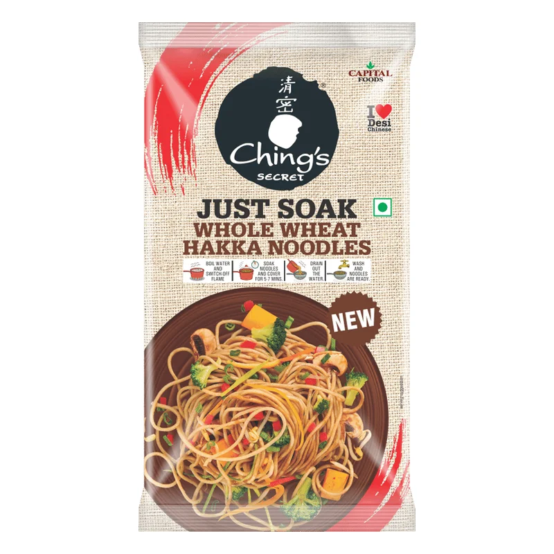 Ching's Secret Just Soak Whole Wheat Hakka Noodles