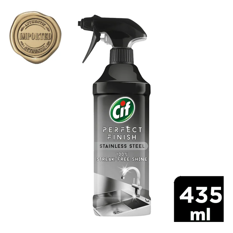 Cif Perfect Finish Stainless Steel Cleaner Spray