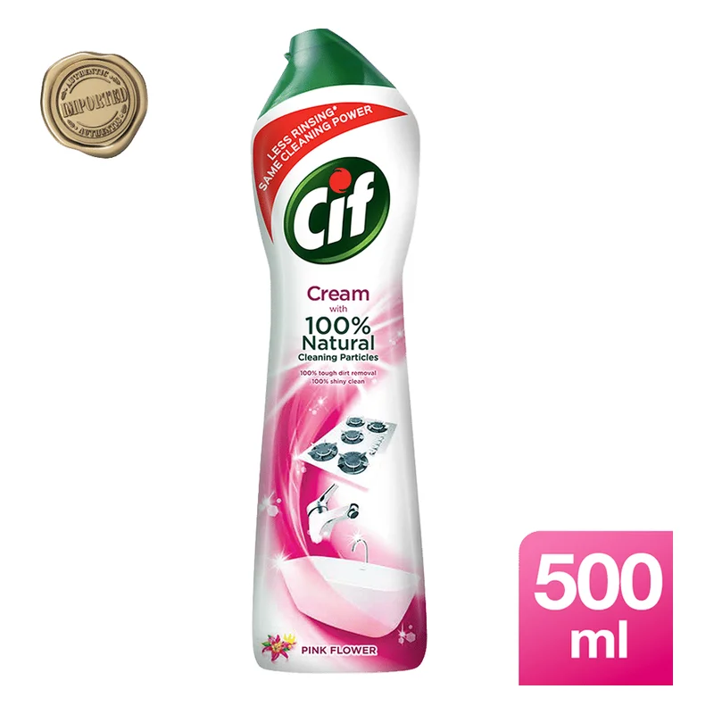 Cif Pink Flower Cream Multipurpose Cleaner