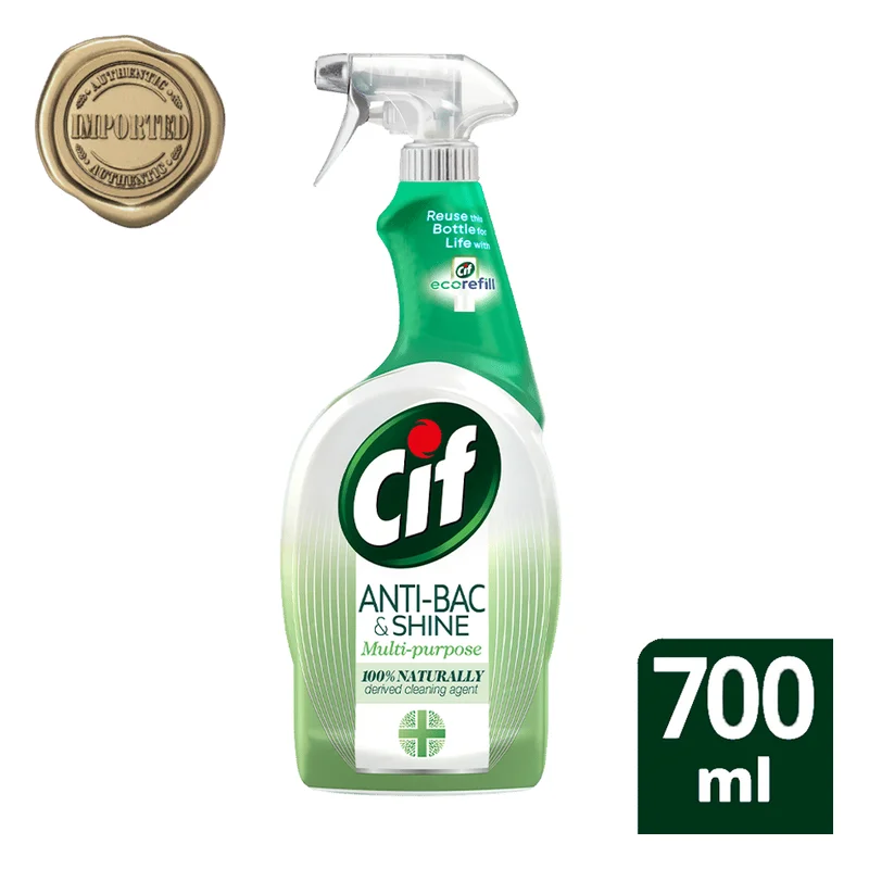 Cif Power & Shine Antibacterial Multipurpose Cleaner Spray