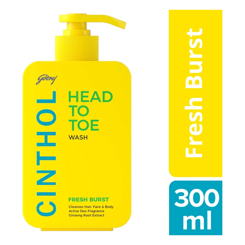Cinthol Head To Toe Wash Fresh Burst