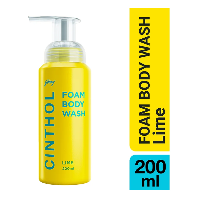 Cinthol Lime Foam Body Wash