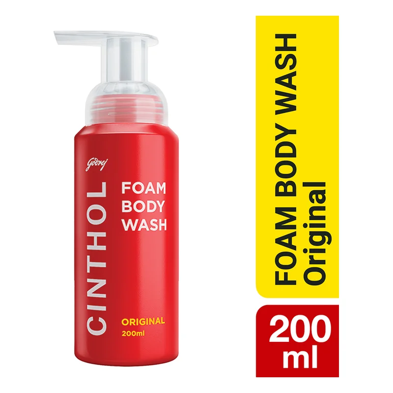 Cinthol Original Foam Body Wash