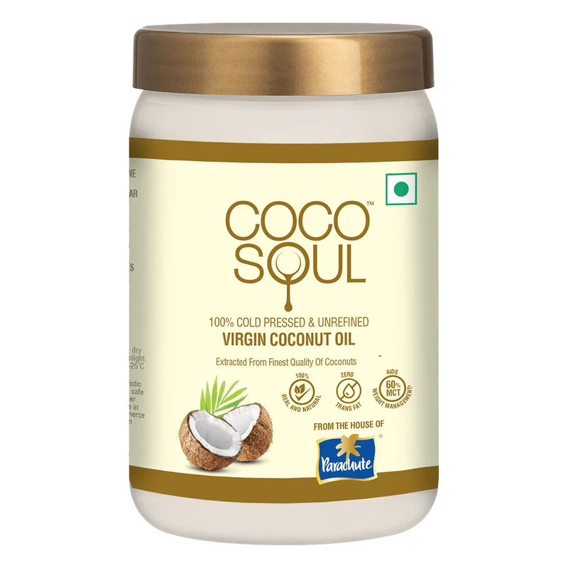 Coco Soul Cold Pressed Virgin Coconut Oil Jar