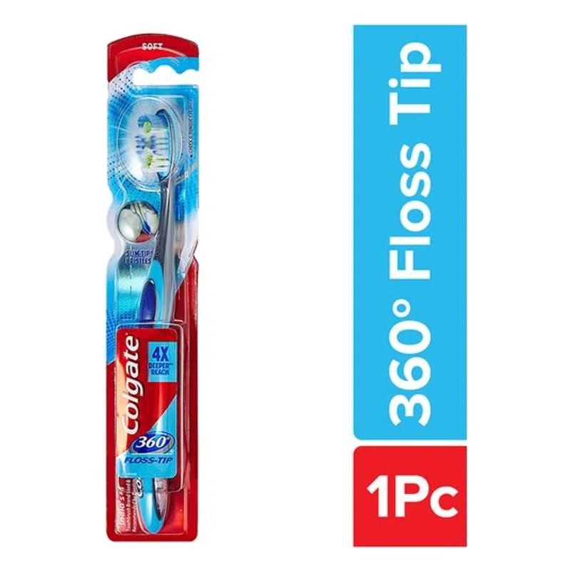 Colgate 360 Flosstip Toothbrush Soft