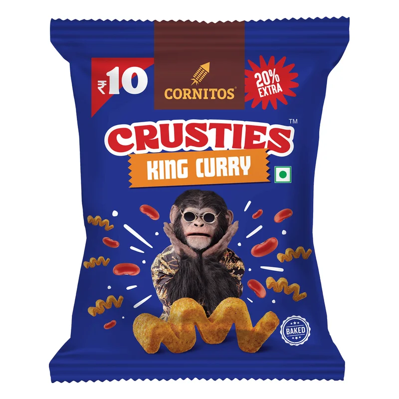 Cornitos Crusties King Curry Rajma Snacks